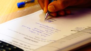 Ansökan om handskrivningsexamen Beslut om utnämning av en andra handskrivningsexamen