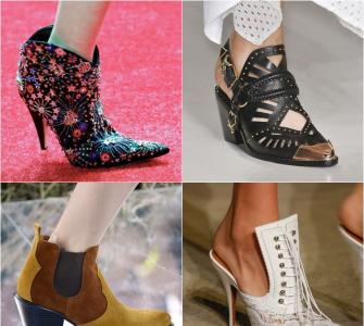 Модни тенденции пролетни летни обувки